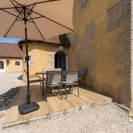 Gite Chateau 3 Chambres Piscine Chauffee La Chatelaine Extérieur photo